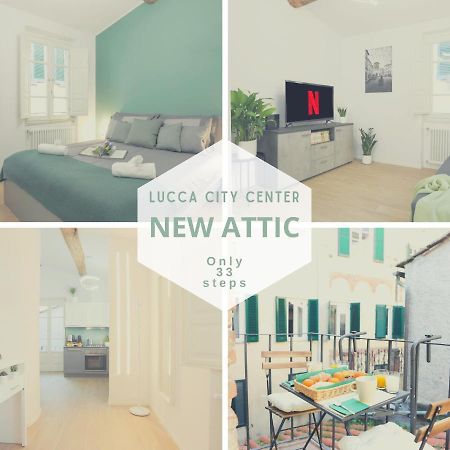 *New Attic*-Lucca Citycenter-Balcony-Netflix Buitenkant foto